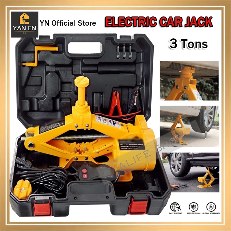 YN High Quality Car Electric Jack Hydraulic Car Jack Set Lifting Car