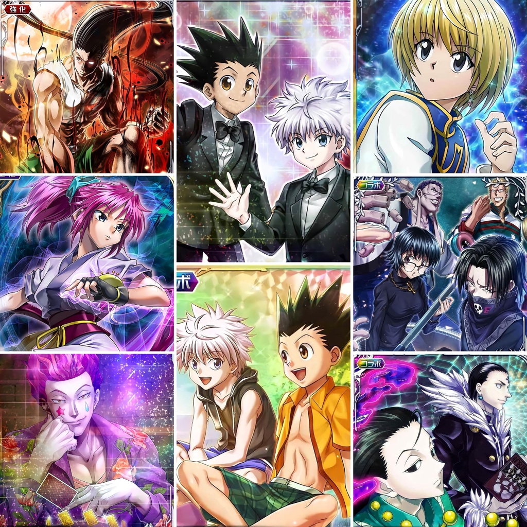 Hunter X Hunter Mobage Anime Characters Poster A4 Size | Shopee Philippines