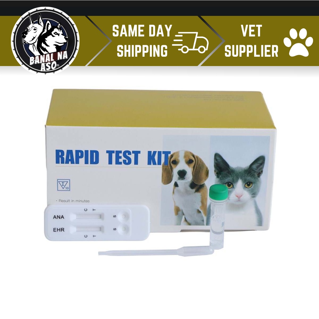 Ehrlichiosis/Ehrlichia/Anaplasma (2in1) Dog Test Kit Combined (100