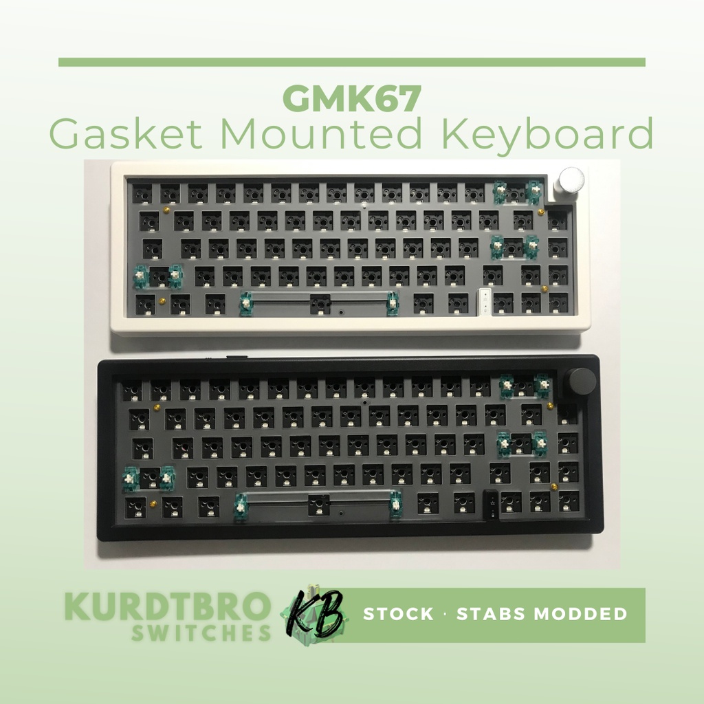 GMK67 65 Trimode Gasket Mounted Keyboard (Stock and Modded Available
