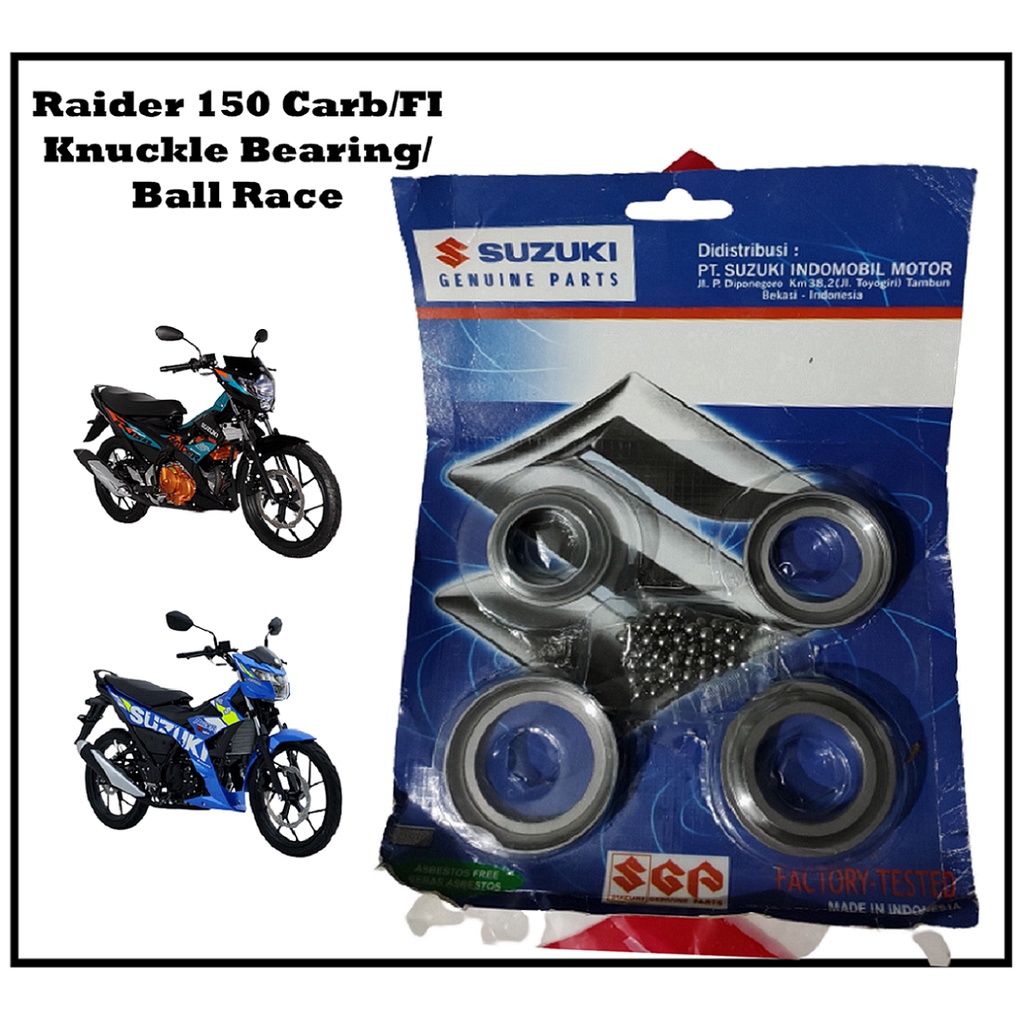 (Knuckle Brearing/Ball race) Raider 150 Shopee Philippines