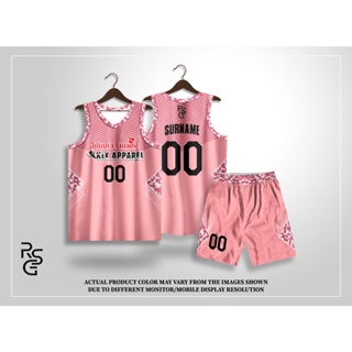 Shop pink full sublimation basketball jersey for Sale on Shopee