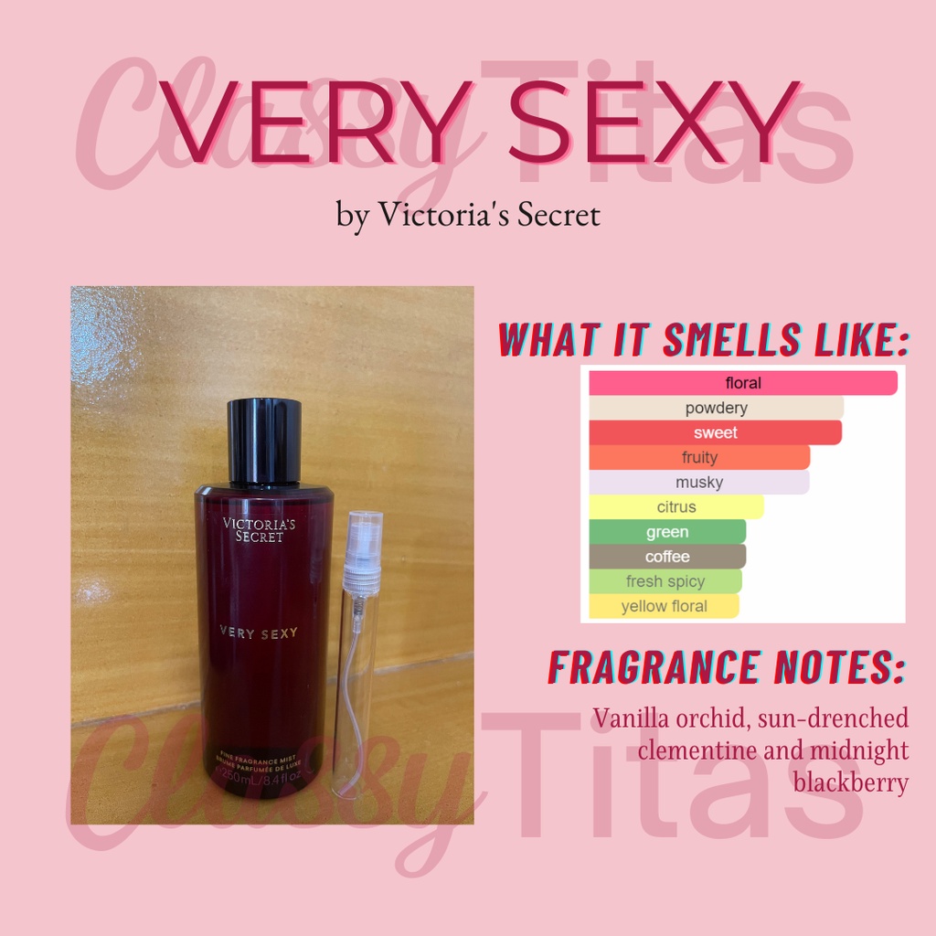 Very Sexy Fragrance Mist Shopee Philippines