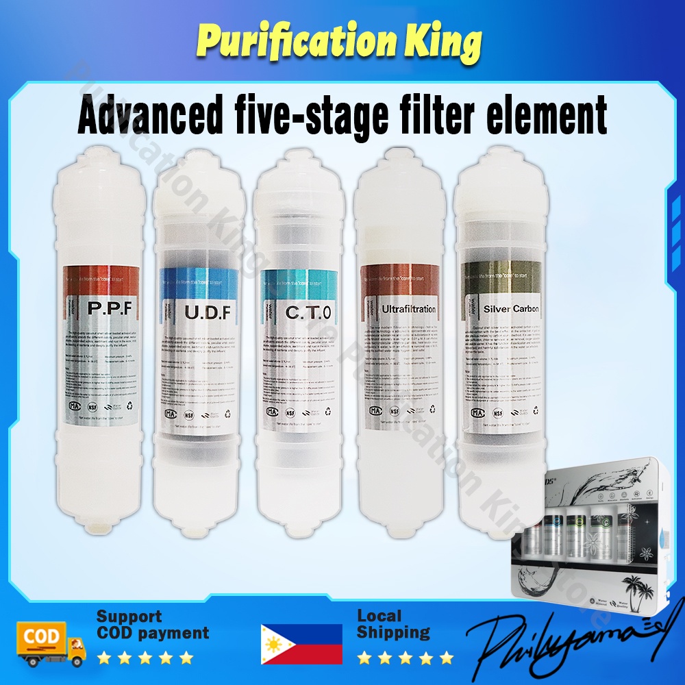 5 Stages Water Purifier Replaceable Filter Element Water Purifier ...