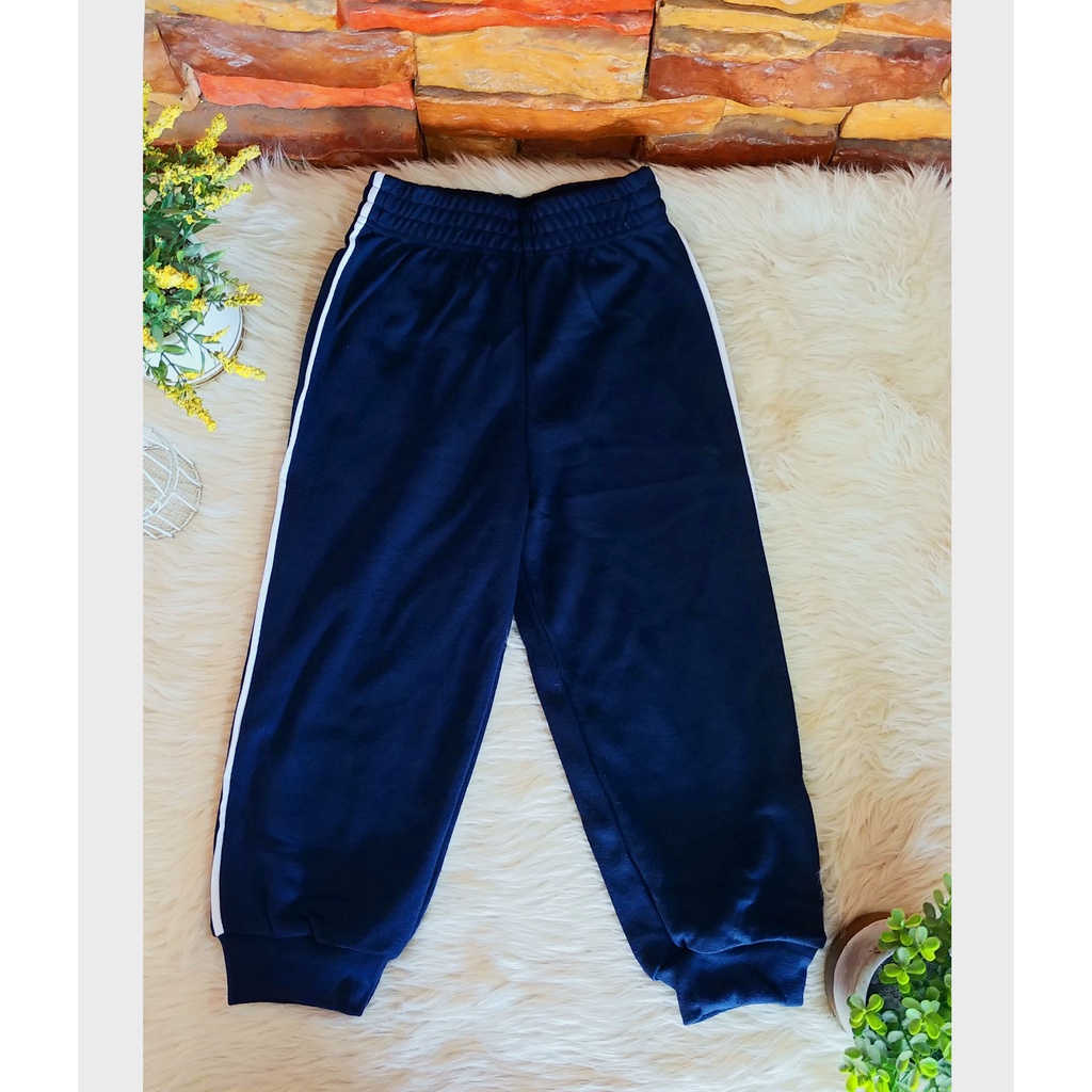 Navy blue jogging pants online