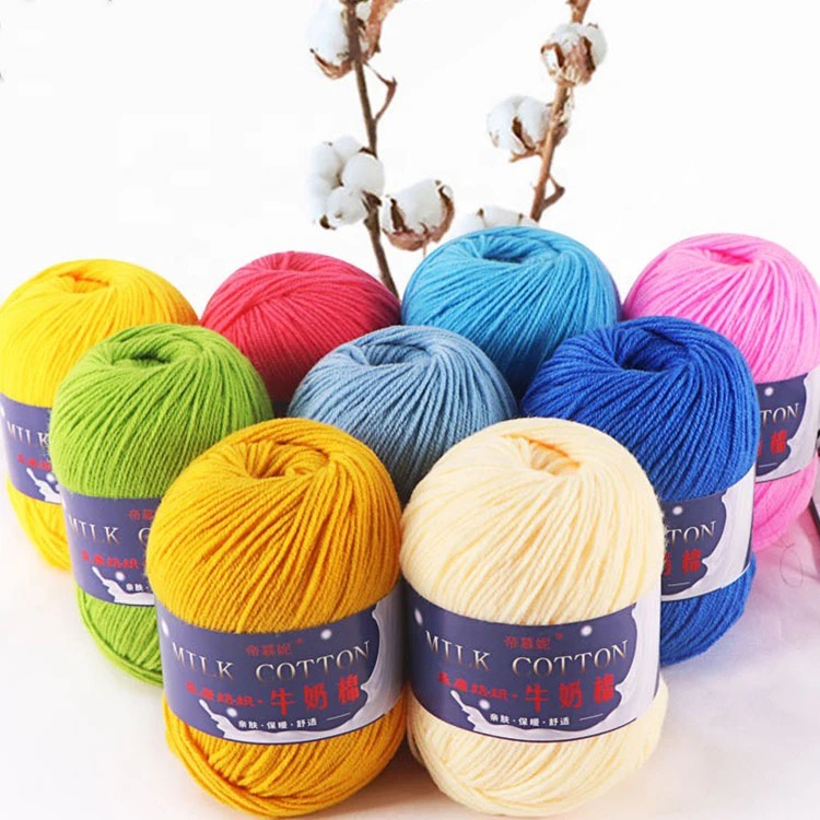 3ply Milk Cotton Yarn | Shopee Philippines