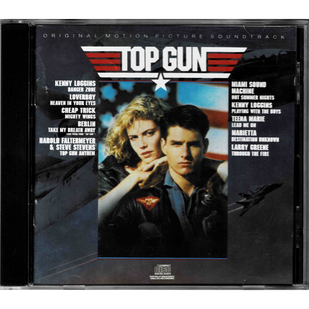 CD: Top Gun - Original Motion Picture Soundtrack (Rock) (US Press ...