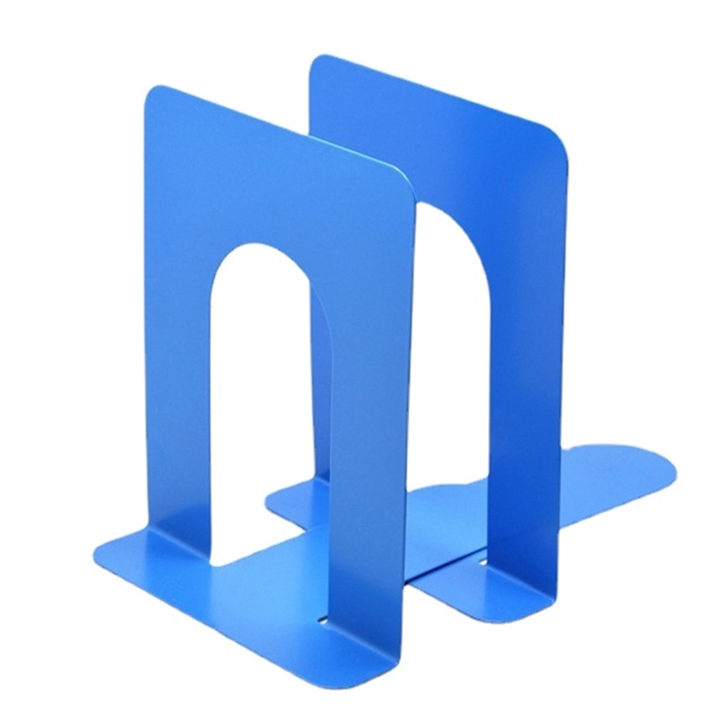 Book Stand Metal Bookends 1 Pair (2pcs) Bookend Book End Stand Shopee