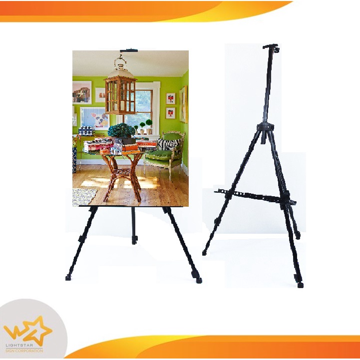 Portable Aluminum Easel l Aluminum stand l Easel Stand Display Stand with Carry Pouch 80cm x