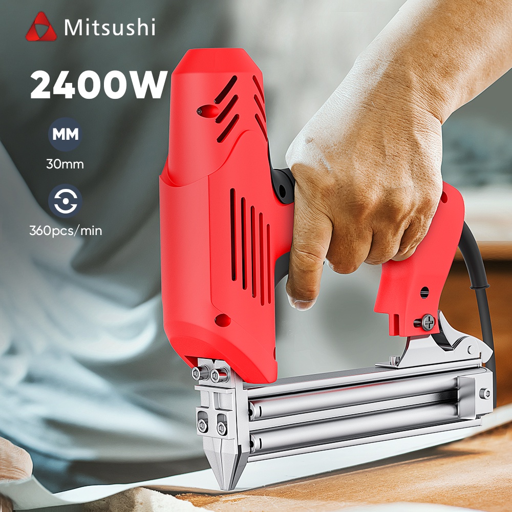 Mitsushi 2400W Electric Nailer Gun 220V MDDQF30 /Electric Nail Tacker
