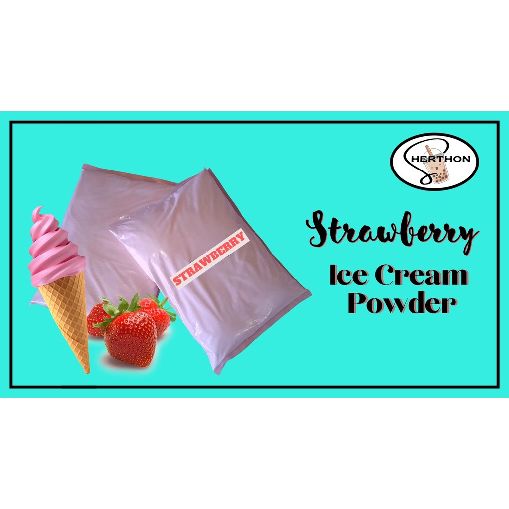 STRAWBERRY Soft Serve Ice Cream Powder 1kg Shopee Philippines