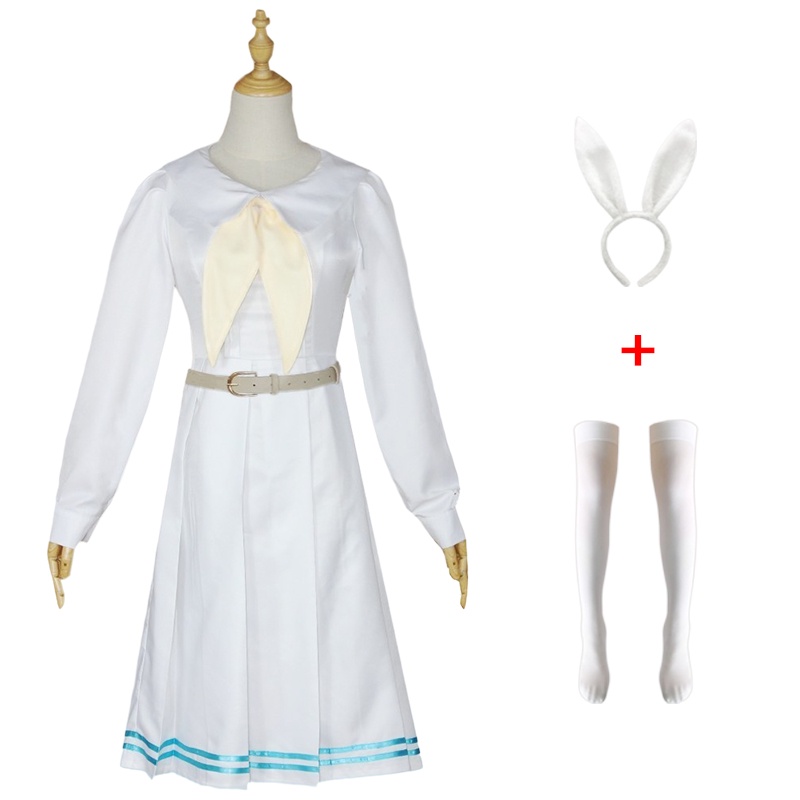 Anime Beastars Haru Cosplay Costume Lolita Dress JK Uniform Haru Wig ...