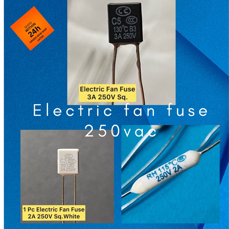 Electric Fan Fuse 3A / 2A 250V Shopee Philippines