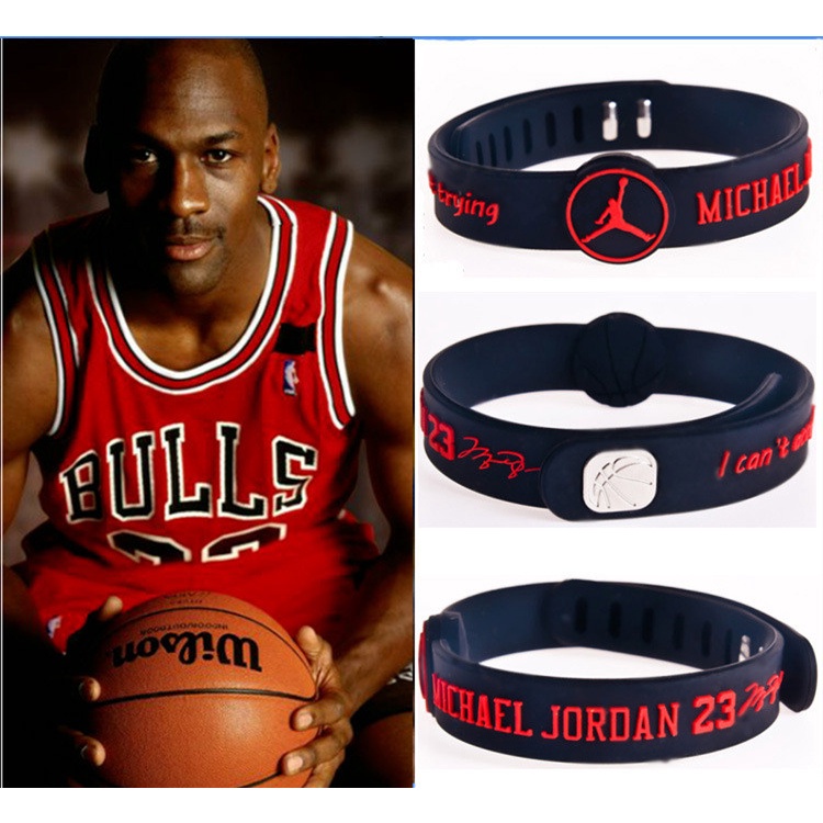 Michael jordan wristband brand hot sale