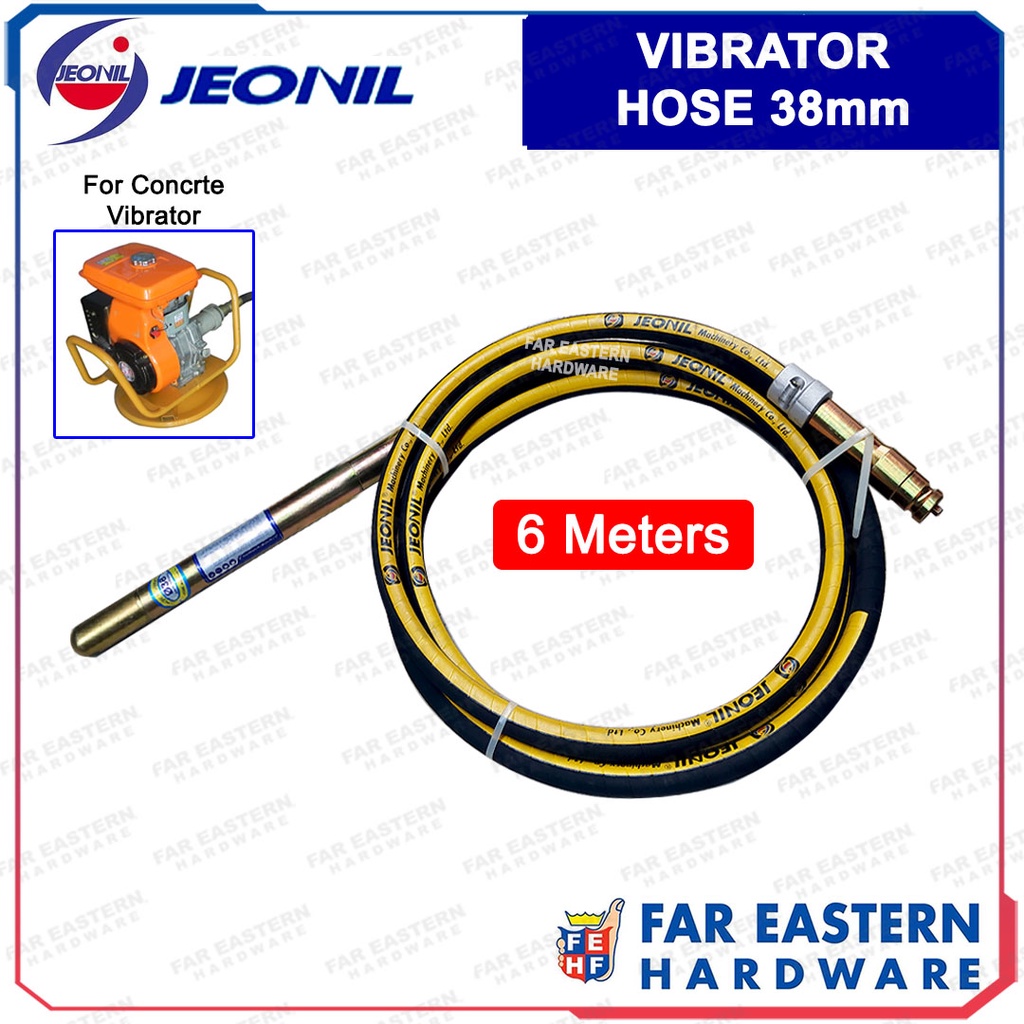 Concrete Vibrator Hose 38mm x 6 Meters JEONIL CRESTON Shopee