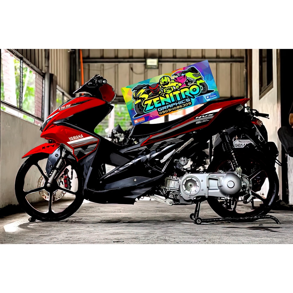 NVX 155 DECALS FOR MALAYSIAN X THAILAND CONCEPT FOR RED (AEROX V1