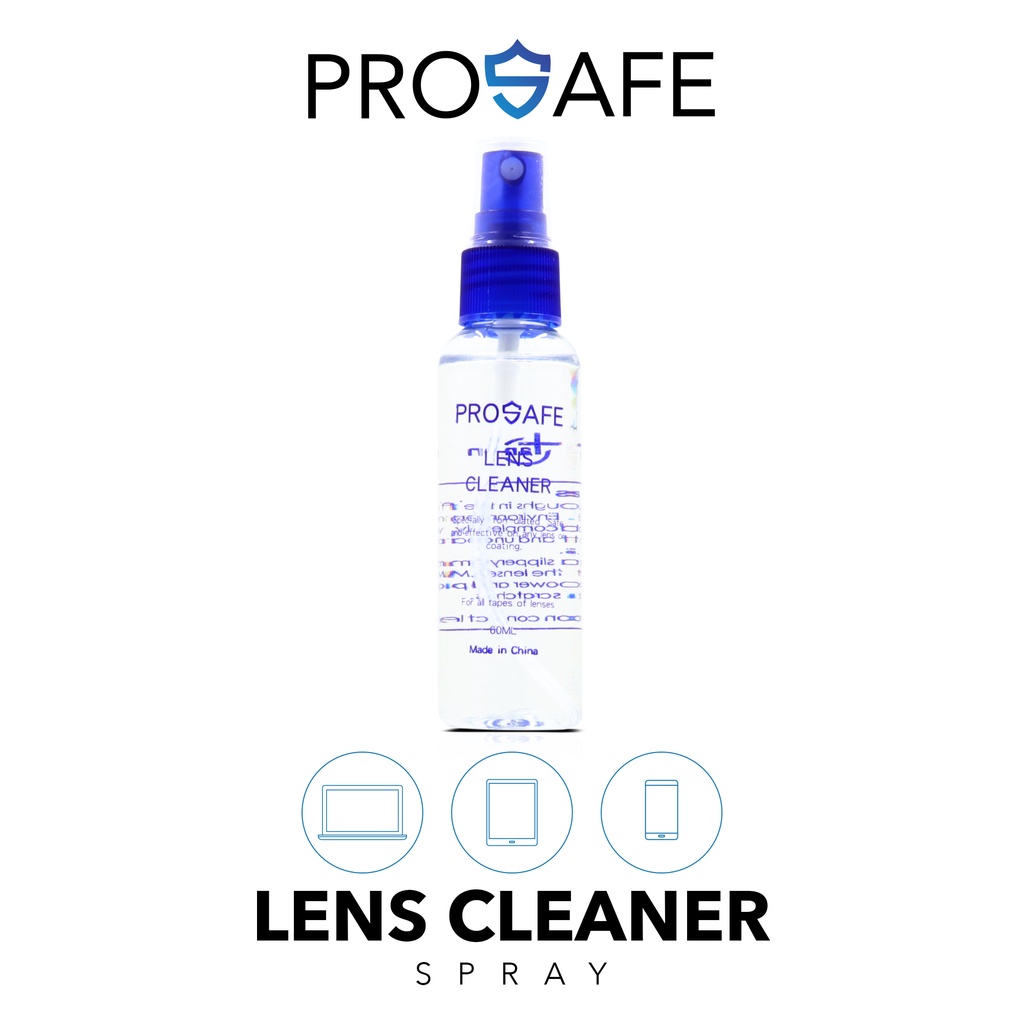 ProSafe Lens Spray Cleaner 60ml for Eyewear/Camera/LED Computer/Mobile