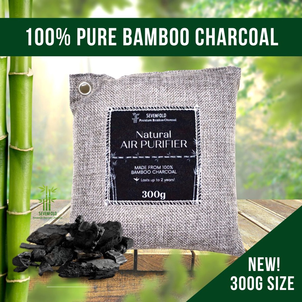 [7FOLD] 300G Bamboo Charcoal Air Purifying Bag Eliminate Odor
