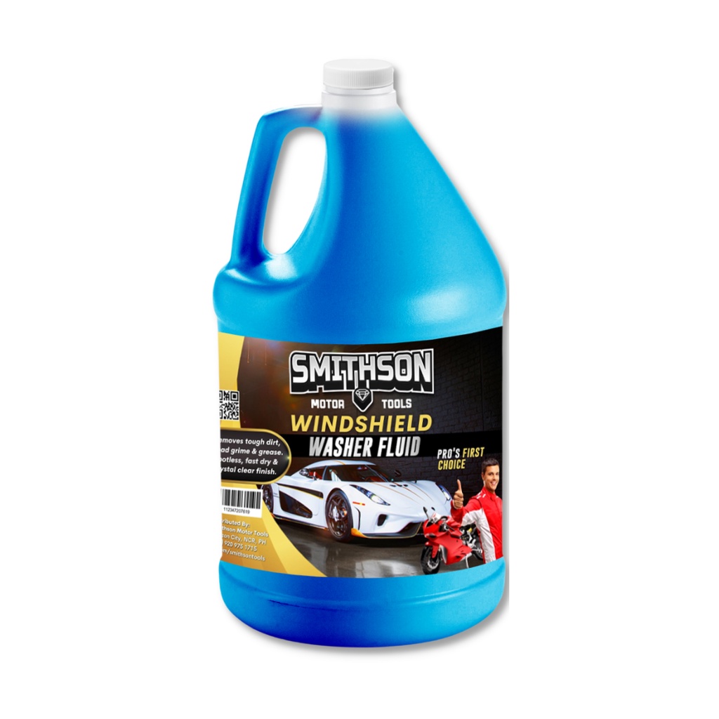 Smithson Windshield Washer Liquid 1/2 Gallon Helps Remove Grime & Dirt for Safe Driving