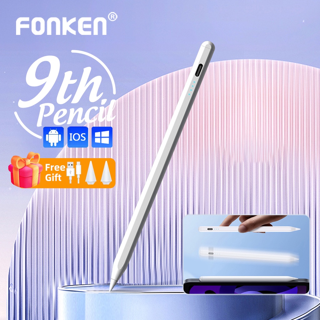 Fonken Universal 9th Active Stylus Pen Capacitive Touch Screen