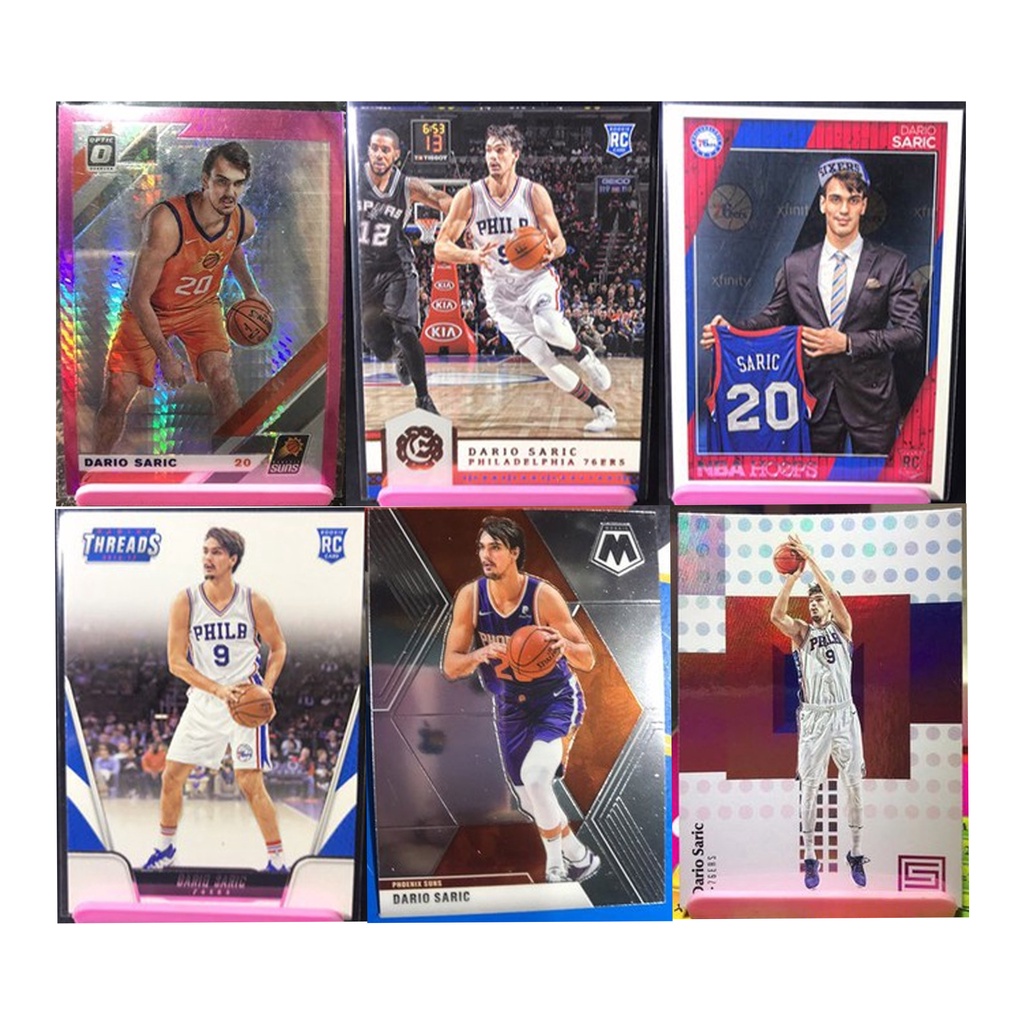 Dario Saric RC/Parallels/Inserts/Base nba cards Shopee Philippines