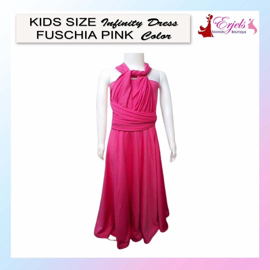 Fuschia pink infinity dress hotsell