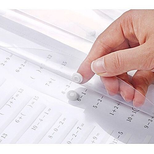 Ecoplanet A4 plastic envelope cute cartoon file bag student stationery ...