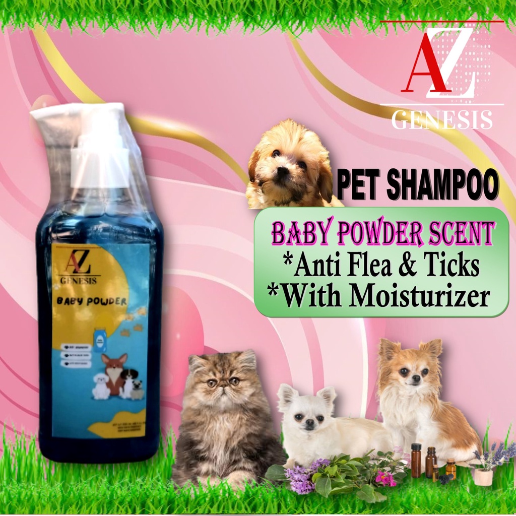 Pet Hygiene Dog and Cat Pet Shampoo Anti Tick and Fleas Shopee