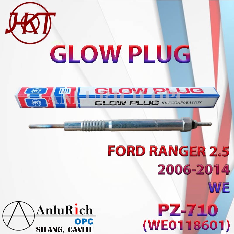 GLOW PLUG / HEATER PLUG (1pc.) for FORD RANGER 2006-2014 WE PZ-710 ...