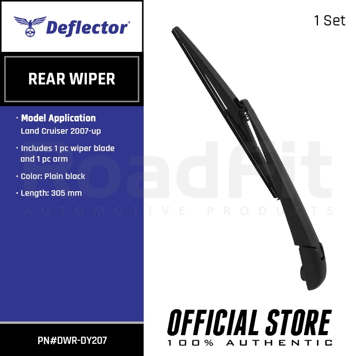 Deflector Rear Wiper Assembly for Toyota Landcruiser 2007UP DWRDY207