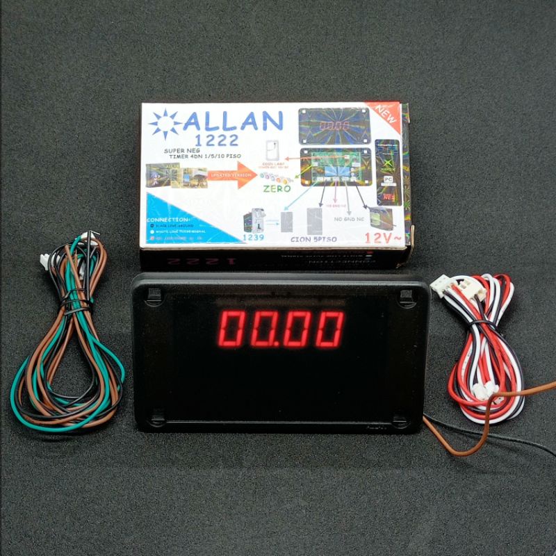 ALLAN DUAL TIMER 1222 UPDATED VERSION WITH LED PORT/ EASY PLUS MINUS