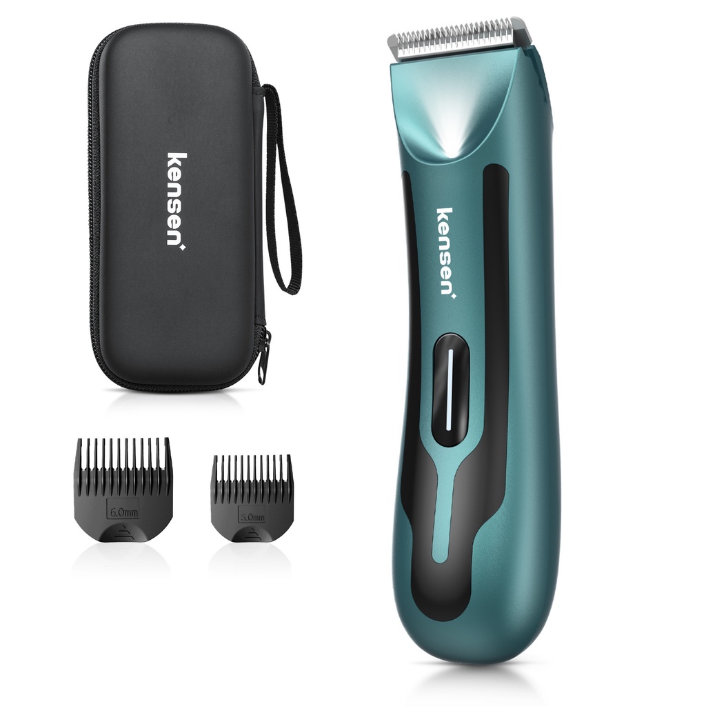 Kensen Body Hair Trimmer For Men Pubic Hair Shaver Electric Groomer