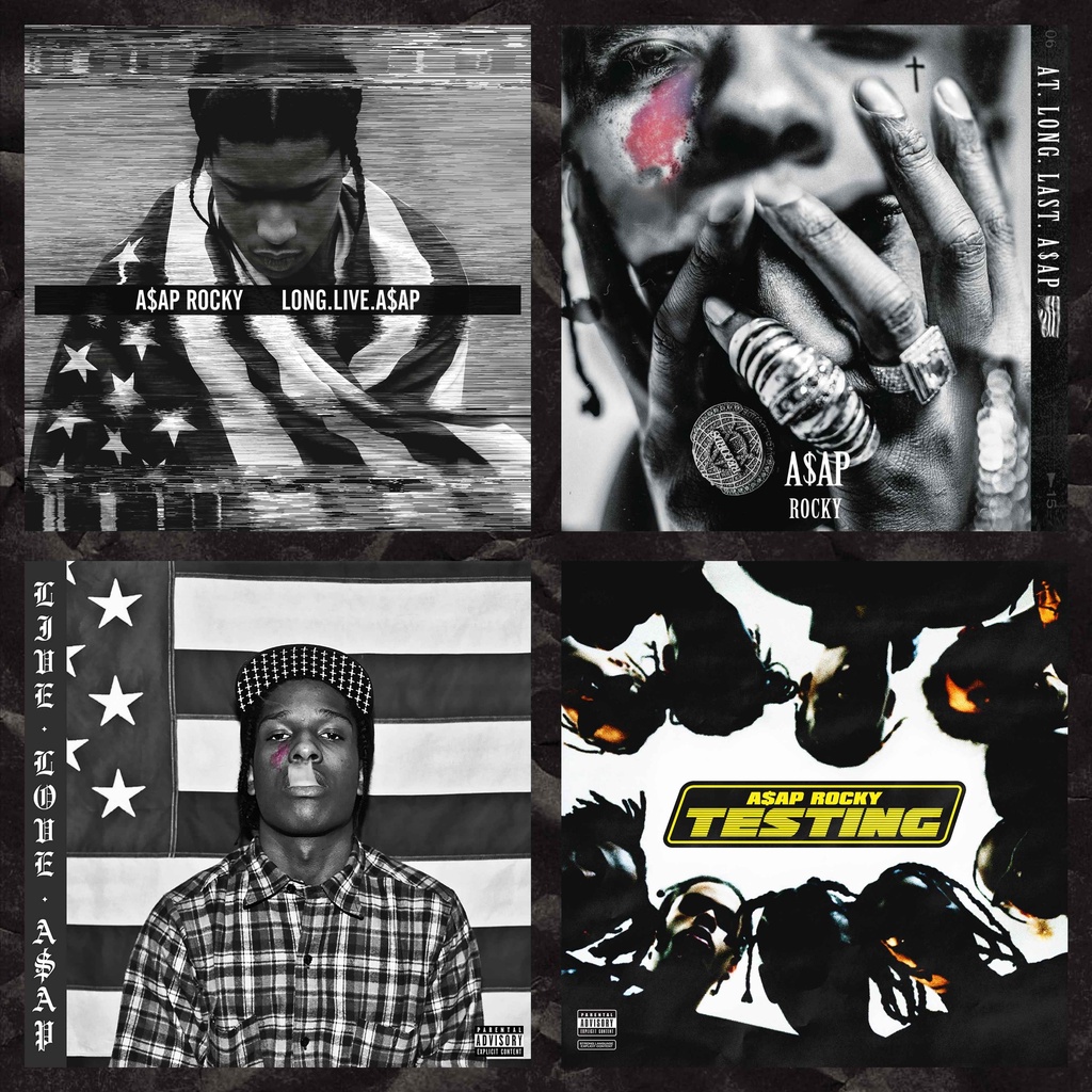 ASAP Rocky Vinyl Record Inspired (Album Cover on Sintra Board) Photo Tile Wall Decor Shopee
