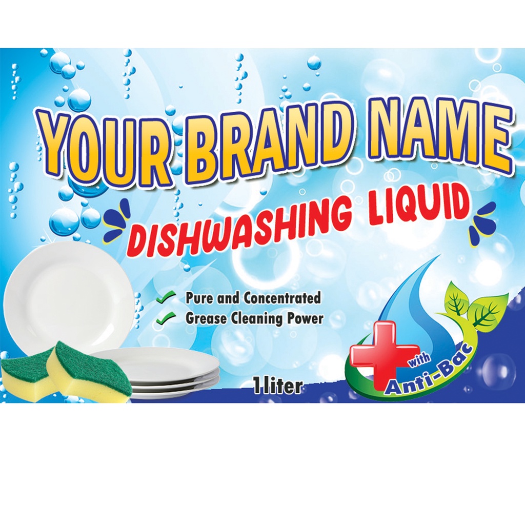 1 GALLON STICKER LABEL FOR DISHWASHING LIQUID 20PESOS 4pcs( NON ...