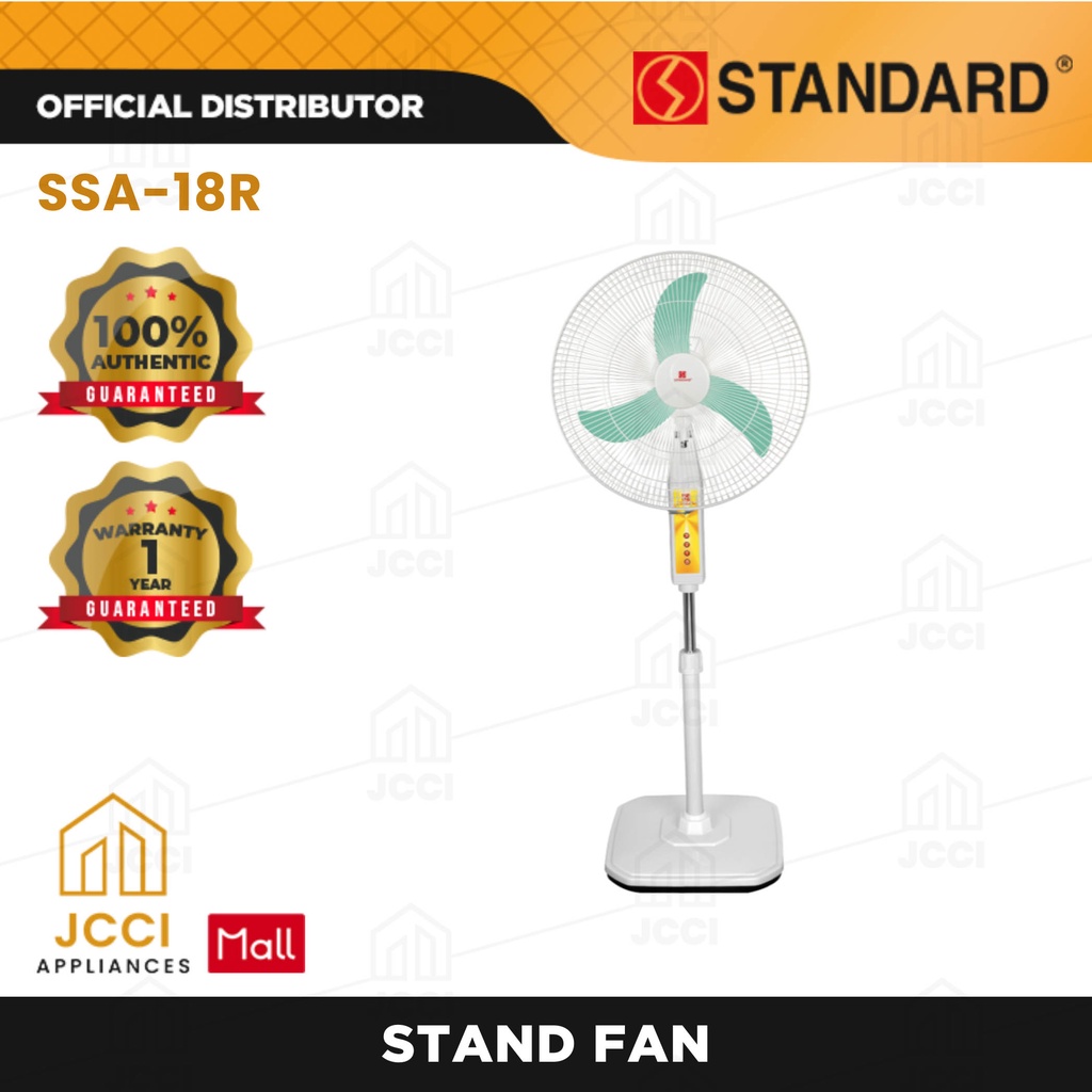 Standard Stand Fan 18" Blade with Remote SSA 18R Shopee Philippines