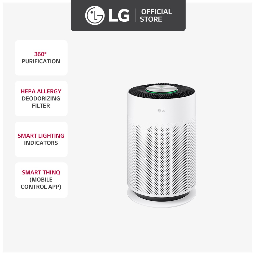 LG PuriCare Air Purifier 360 Hit AS60GHWG0 62 sqm Shopee Philippines