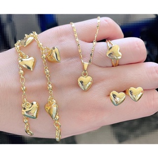 Saudi Arabia Wedding Gold Color Jewelry Sets For Women Dubai Bridal Party  Gifts Rope Pendant Necklace Bracelet Earring Ring Set - Jewelry Sets -  AliExpress