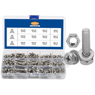Stainless Hex Nut (200 Pcs)