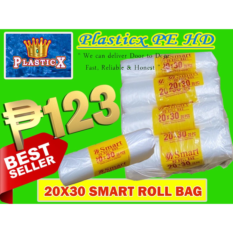 20x30 SMART ROLL BAG (100 PCS PER PACK) Shopee Philippines