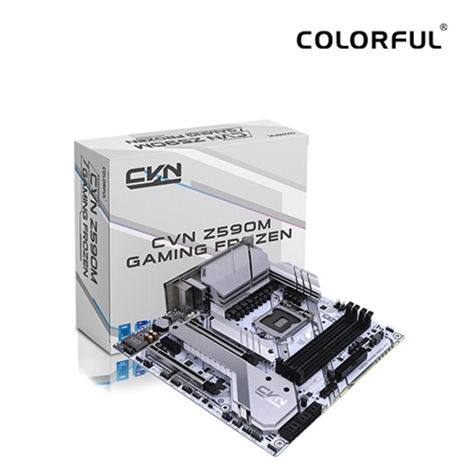 Colorful CVN Z590M GAMING FROZEN V20 Motherboard - Intel Z590 (Socket ...