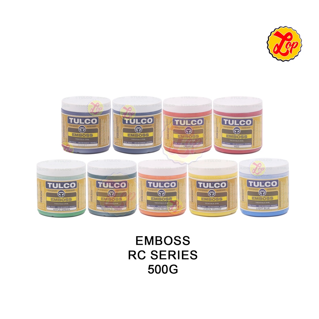 Waterbase Ink - Tulco Emboss Waterbase Ink 250g and 500g | Shopee ...
