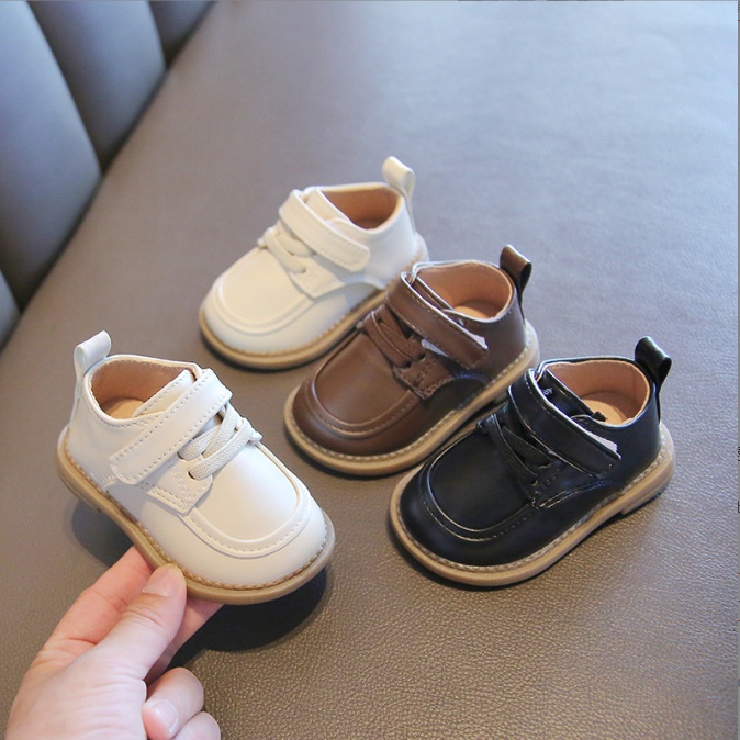 Baby boy leather shoes (3 colors) | Shopee Philippines