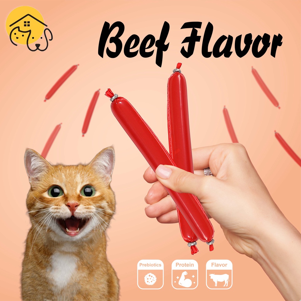【Buy 10 Ship 40】Dog Treats Dog Food Cat Food Cat Treats Dog Sausage Dog