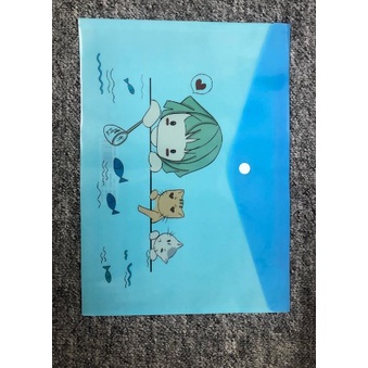 Ecoplanet A4 plastic envelope cute cartoon file bag student stationery ...