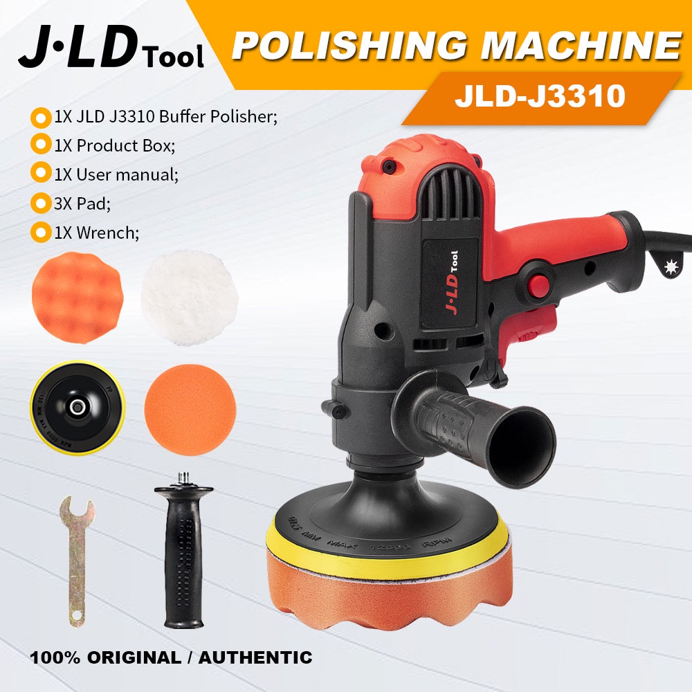 JLD Buffing Machine Polisher,Electric Car Polisher Machine Heavy Duty