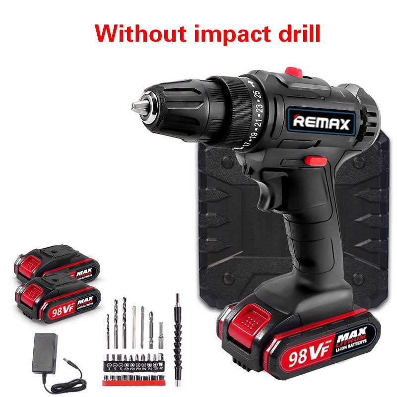 REMAX Electric Cordless Impact Drill Screwdriver Screw Driver Drill 3 ...