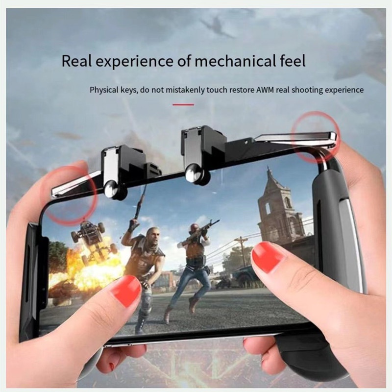 AK-16 L1R1 Mobile Gamepad Joystick PHONE GAME CONTROLLER Aim Triggers ...