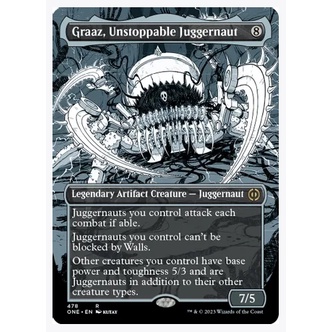 Graaz, Unstoppable Juggernaut (Borderless) (Step-and-Compleat Foil ...