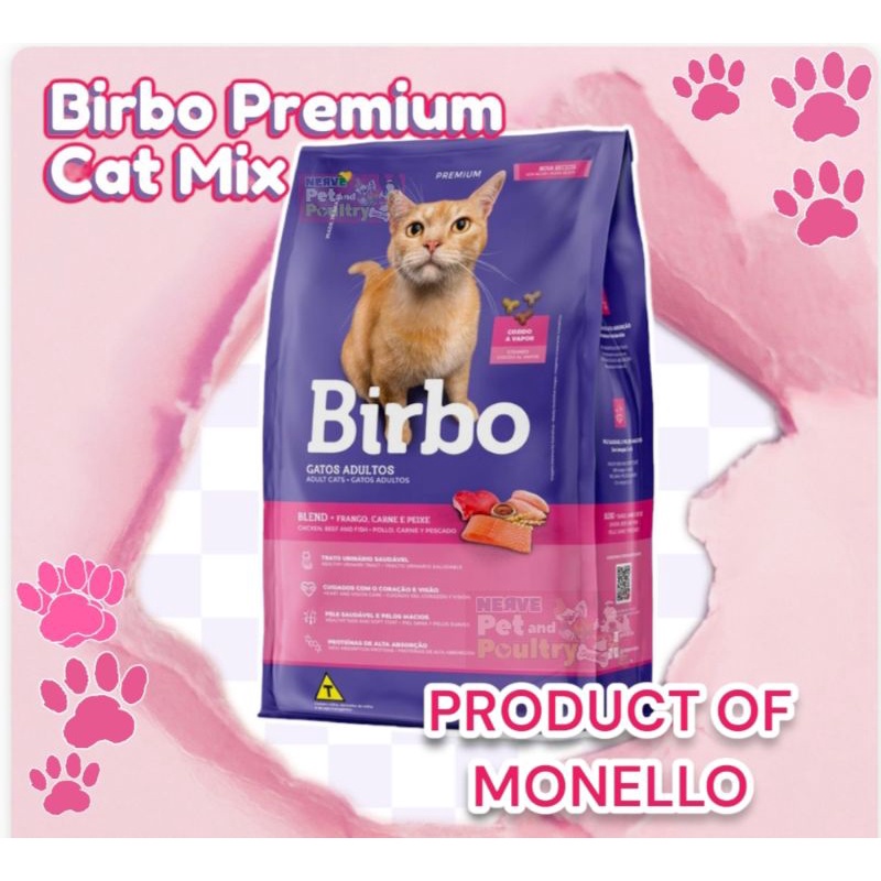 Birbo Premium Cat Mix Urinary By Monello Original Pack | Shopee Philippines
