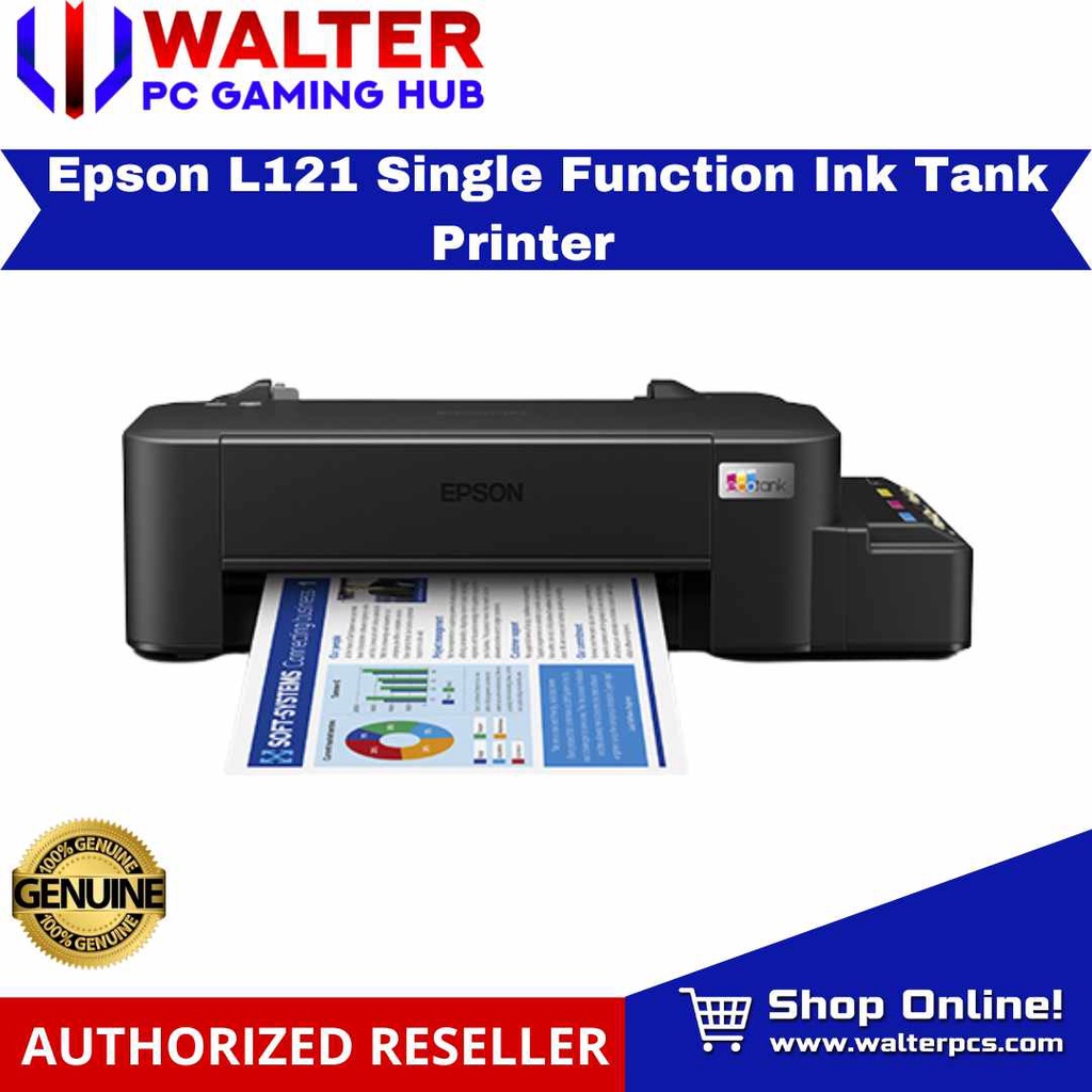 Epson L121 Single Function Ink Tank Printer Shopee Philippines 4327